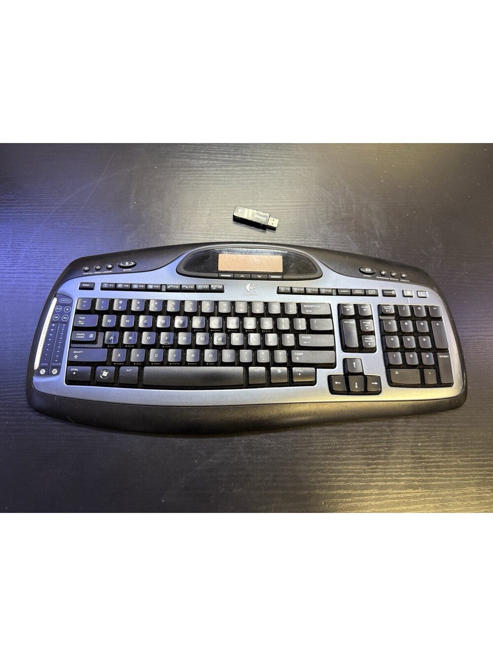 Logitech MX5000 9675580403 Wireless Keyboard W/ USB Dongle